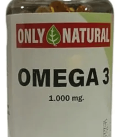 Only Natural Omega 3 1000 mg 50 Softgels