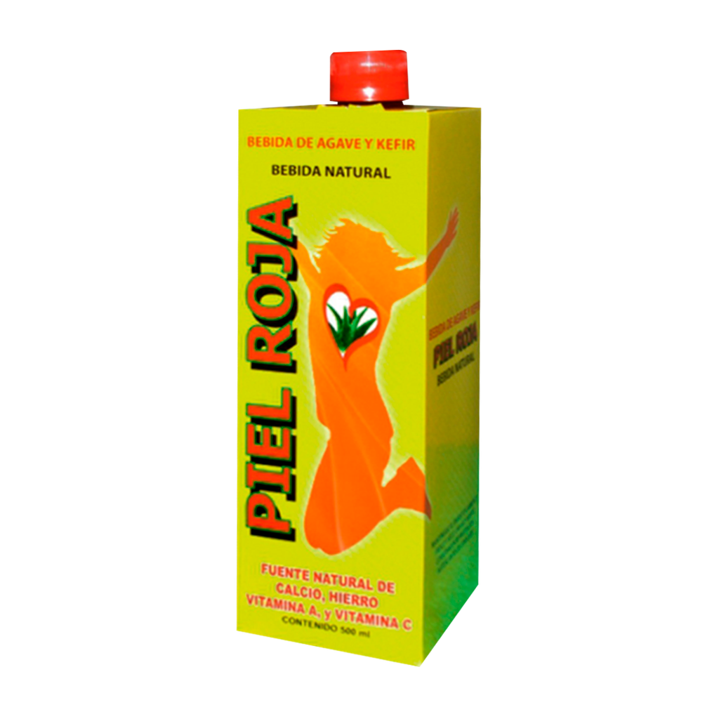 PIEL ROJA BEBIDA DE AGAVE Y KEFIR 500 ML SIFAL PIEL ROJA BEBIDA DE AGAVE Y KEFIR 500 ML SIFAL