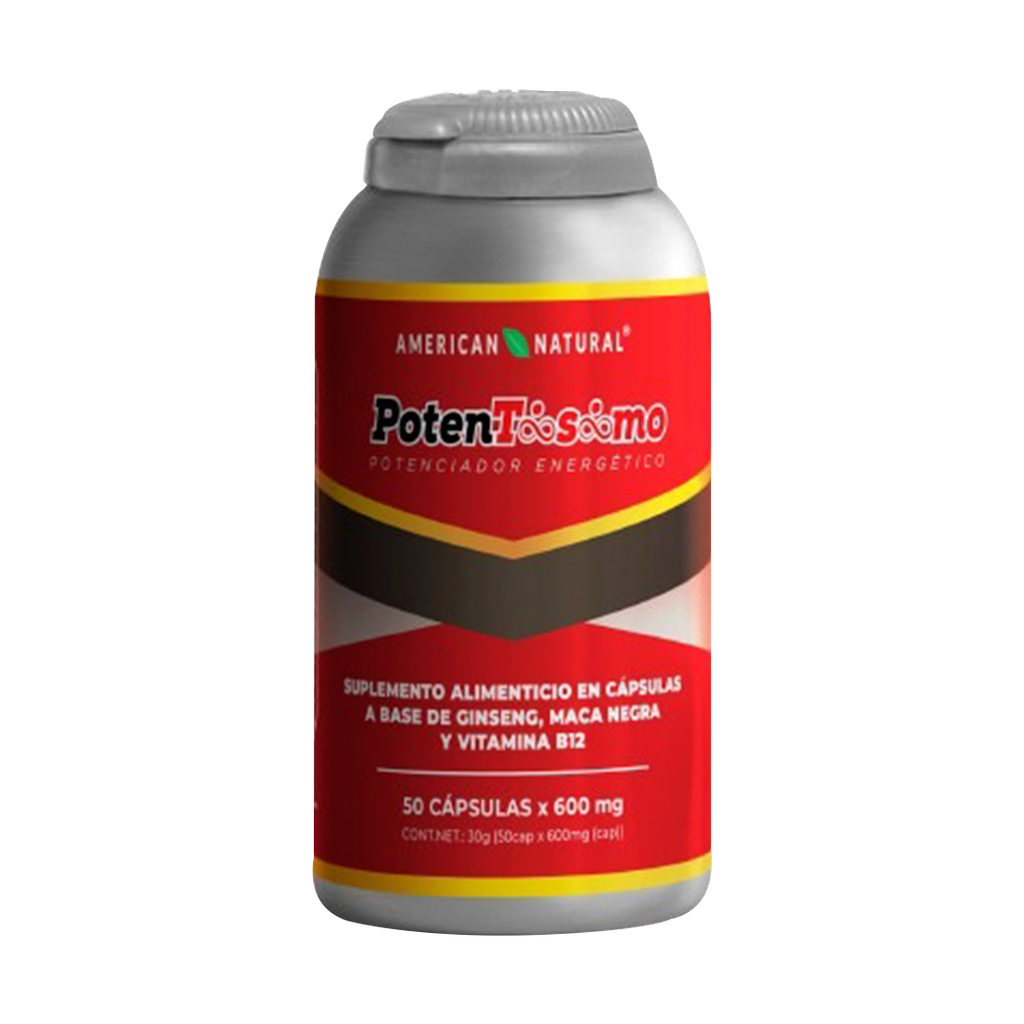 POTENTISIMO 600MG CAPSULAS X50 AMERICAN NATURAL POTENTISIMO 600MG CAPSULAS X50 AMERICAN NATURAL