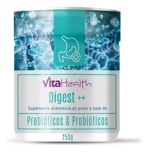 Prebiótico y Probiótico Vitahealth | 250 g Prebiótico y Probiótico Vitahealth | 250 g