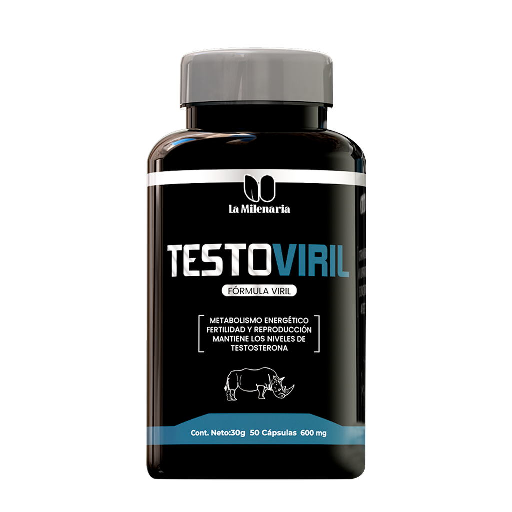 TESTO VIRIL 600MG CAPSULAS X50 LA MILENARIA TESTO VIRIL 600MG CAPSULAS X50 LA MILENARIA