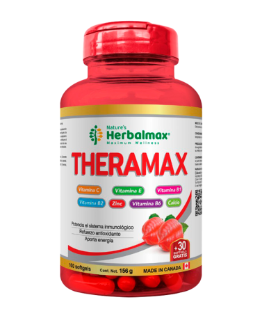 THERAMAX 156G SOFTGELS X130 NATURES HERBALMAX