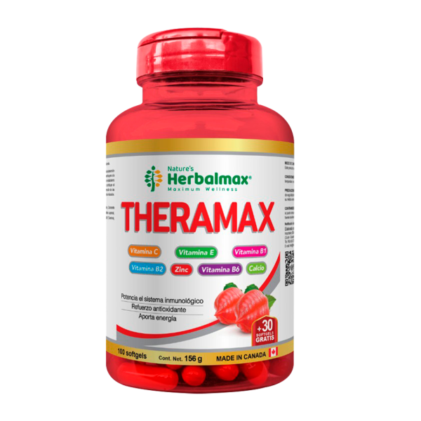 THERAMAX 156G SOFTGELS X130 NATURES HERBALMAX