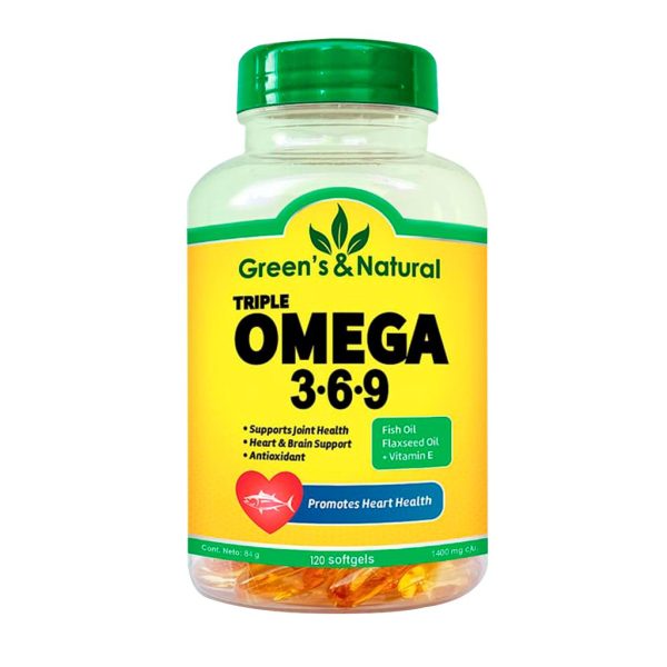 Triple Omega 3-6-9 120 Softgels