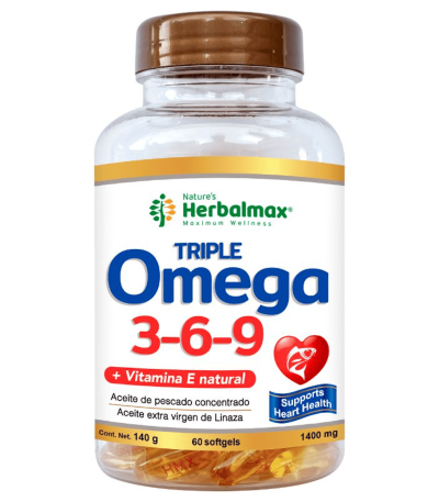 Triple Omega 3-6-9 60 Softgels