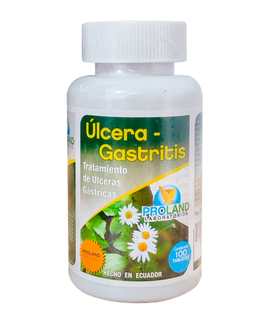 ULCERA GASTRITIS TABLETAS X 100 PROLAND