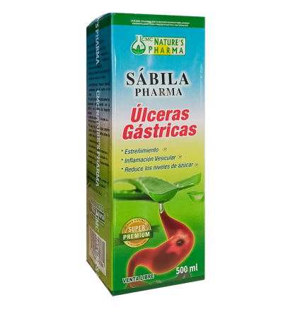 ULCERAS GASTRICAS JARABE 500ML NATURES PHARMA