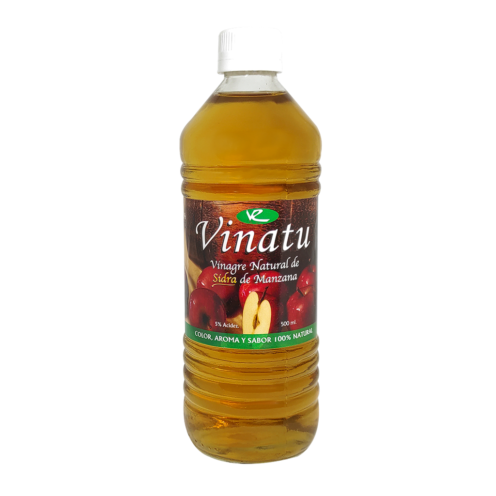 VINATU VINAGRE DE MANZANA SIN MADRE JARABE 500ML VR VINATU VINAGRE DE MANZANA SIN MADRE JARABE 500ML VR