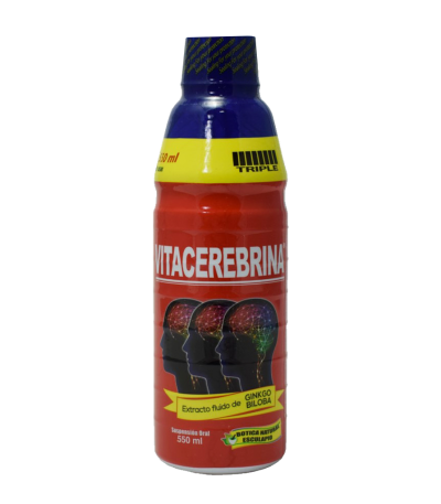 VITACEREBRINA JARABE 550 ML FITOTERAPIA