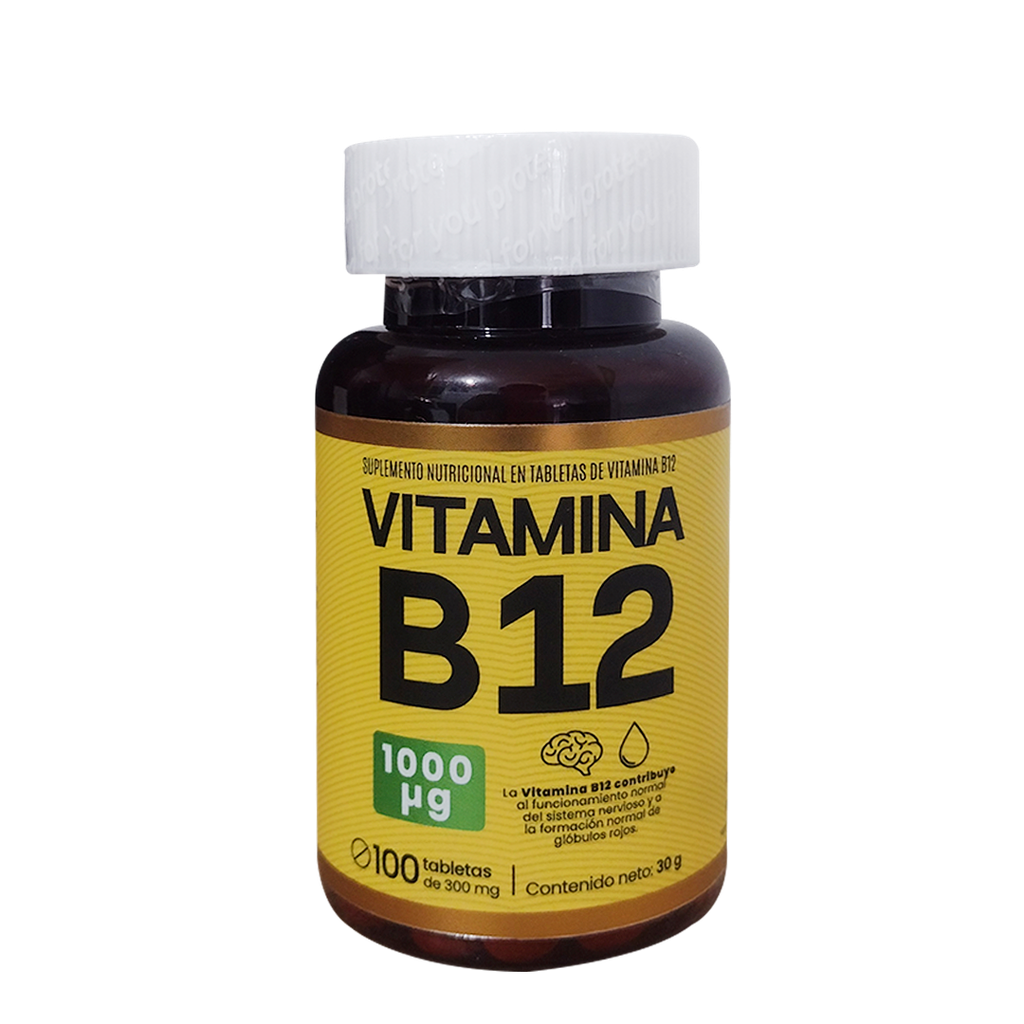 VITAMINA B12 300MG TABLETAS X100 ZAPHIRE VITAMINA B12 300MG TABLETAS X100 ZAPHIRE